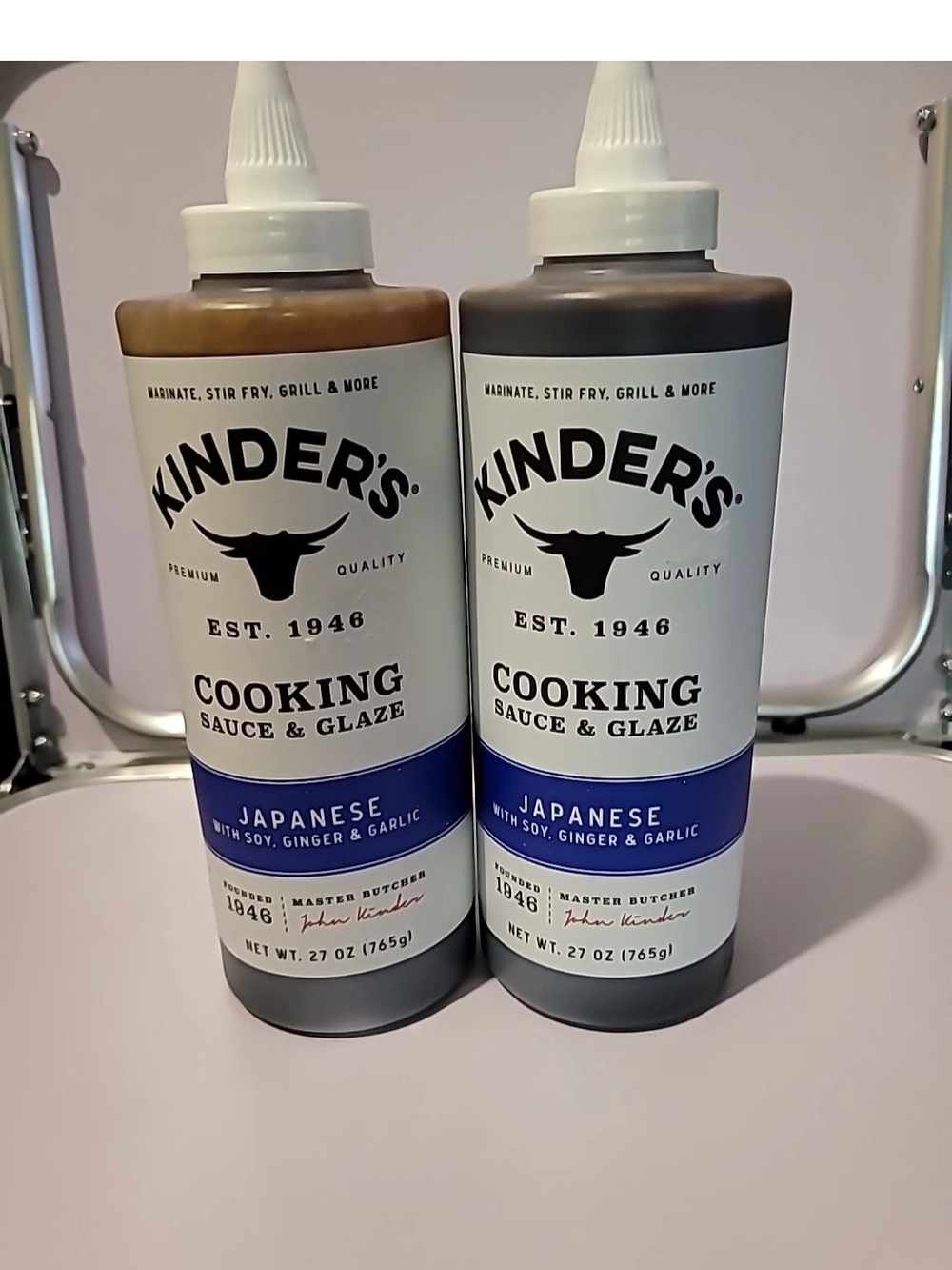 Japanese Cooking Sauce & Glaze - White Bottle with Blue Label